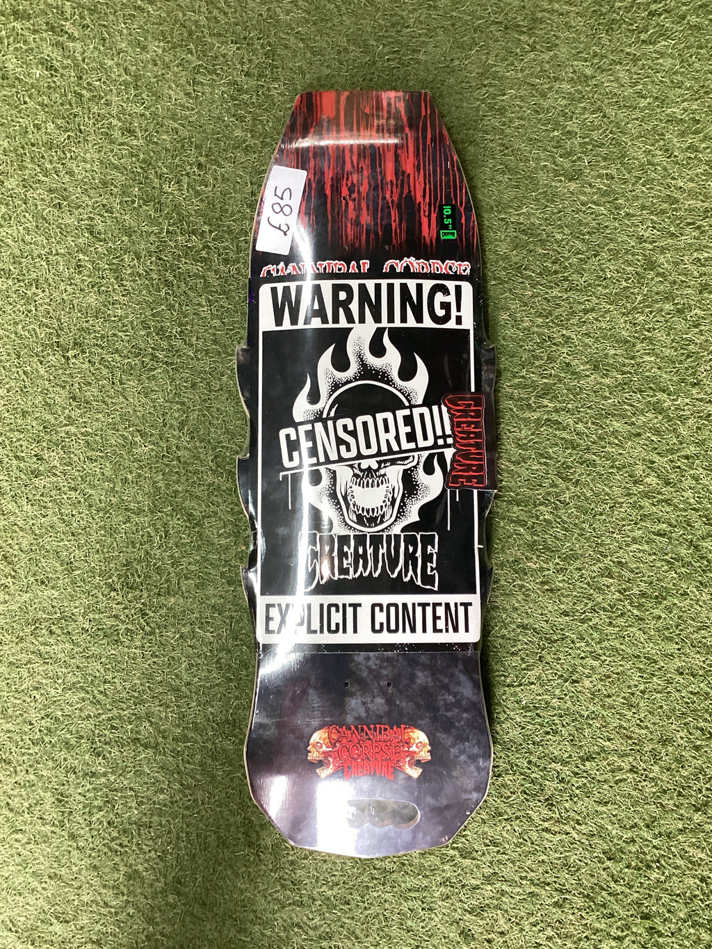 Creature Cannibal Corpse Explicit 10.56x31” Deck