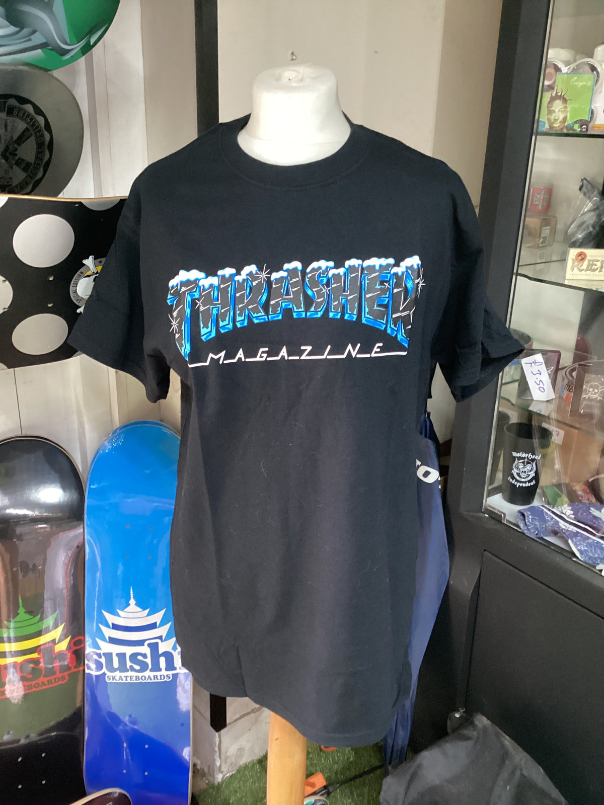 Thrashers Black Ice tshirt