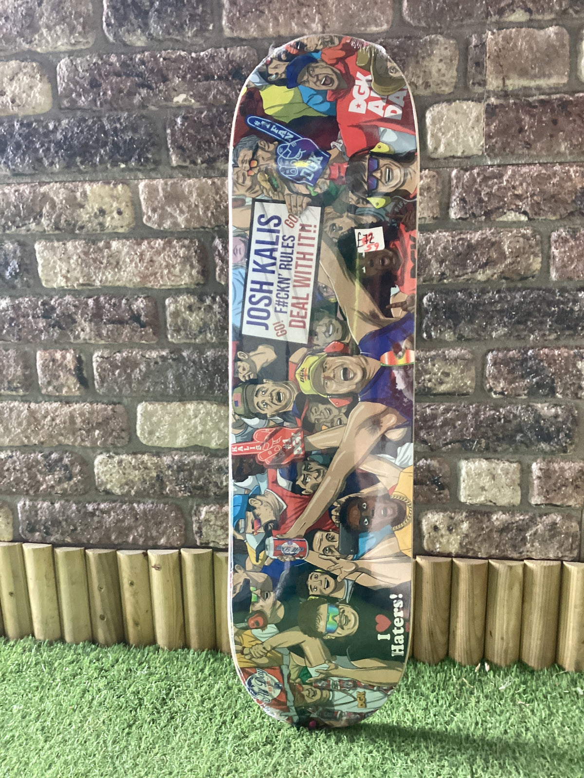 DGK Josh Kalis Deal with it 8.25